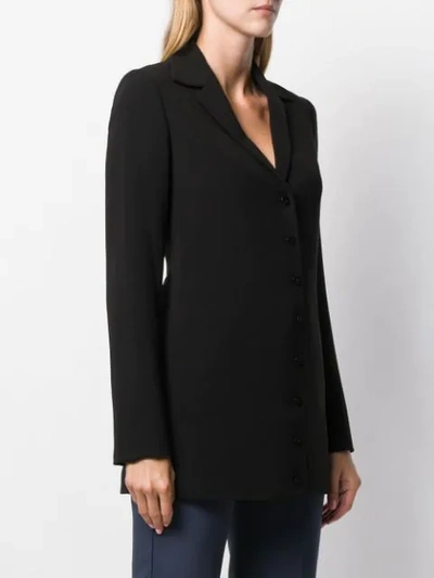 Shop Theory Classic Single-breasted Blazer In Black