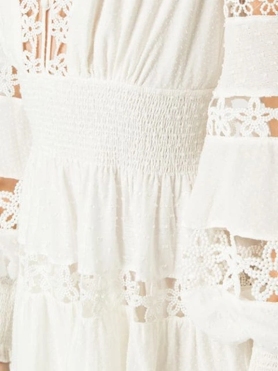 Shop Zimmermann Primrose Daisy Dress In White