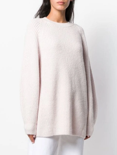 Shop Closed Maglia Girocollo Jumper In 860 Pink