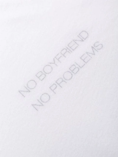 IRO NO BOYFRIEND NO PROBLEMS T-SHIRT 