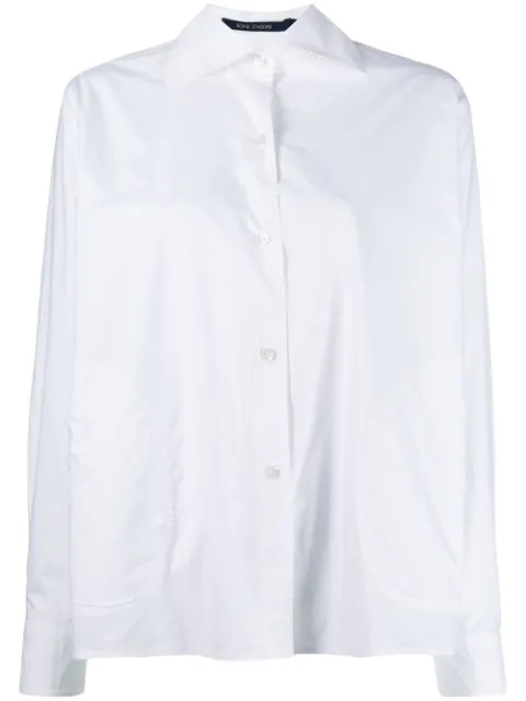Sofie D'hoore Button Up Shirt In Optical White | ModeSens