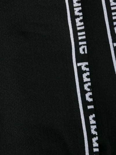 Shop Rabanne Paco  Logo Socks - Black