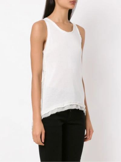 Shop Uma Raquel Davidowicz Knit Zina Tank Top In White