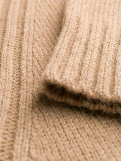 Shop Roberto Collina Roll-neck Sweater In Neutrals