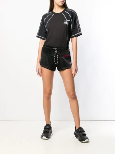 Shop Adidas Originals By Alexander Wang Short Shorts In Black