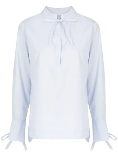 Shop Alcaçuz Clarice Shirt In Blue