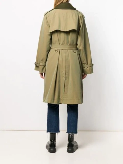 Shop Marc Jacobs The Trench Coat In Green