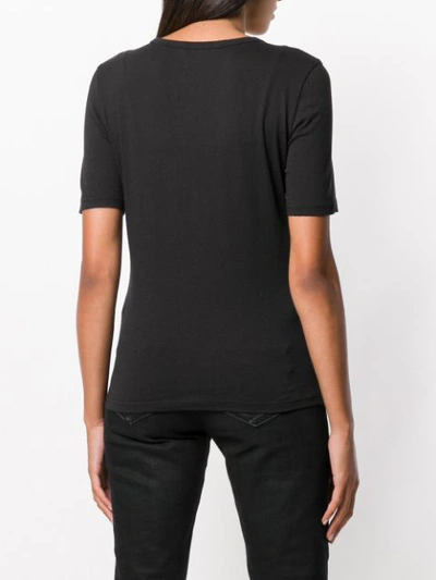 Shop Frame 'la Ville Des Lumieres' Printed T-shirt - Black