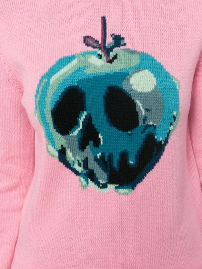 Shop Coach Poison Apple Sweater In Pink
