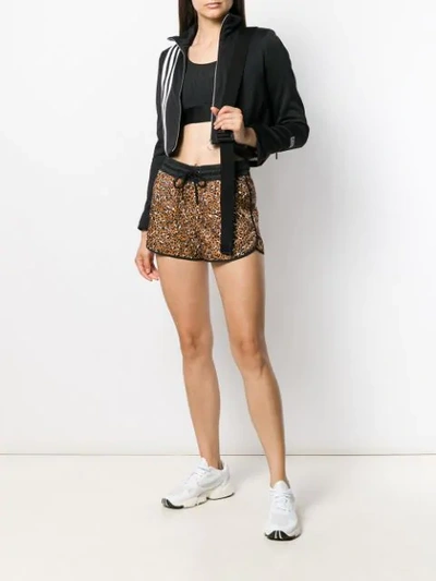 Shop Nike Wmns Leopard Shorts In Neutrals