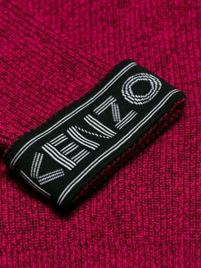 Shop Kenzo Logo Jumper - Pink