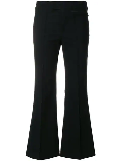 Shop Isabel Marant Lyre Trousers In Black