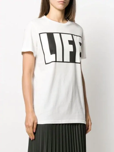 Shop Moncler Life T-shirt In White