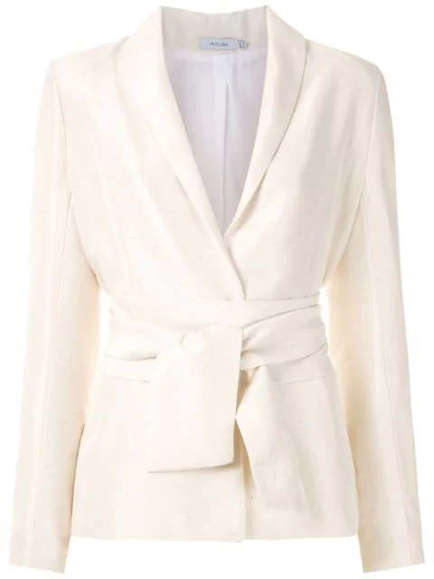 Isolda Strid Blazer In White | ModeSens