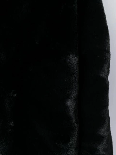 Shop Apparis Manon Short Coat In Black