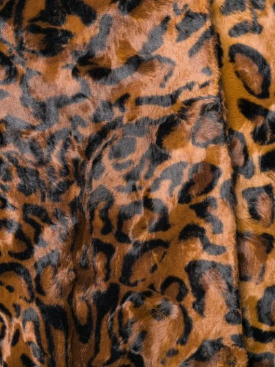 Shop Shrimps Leopard Faux-fur Coat - Brown