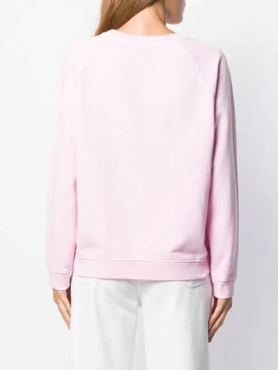 Shop Levi's Logo Sweatshirt In Pink