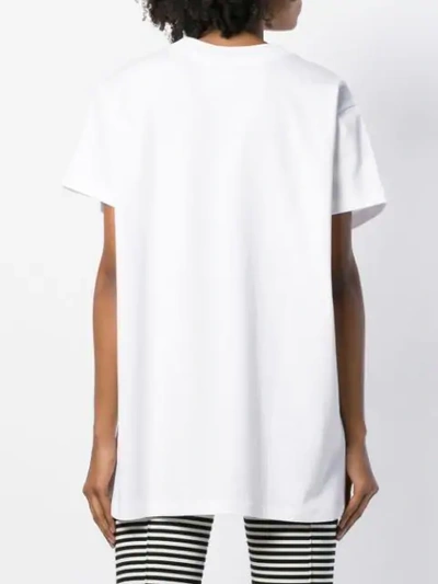 Shop Adidas Originals Trefoil Oversized T In White