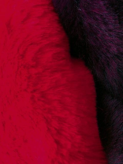 Marcelo Burlon County Of Milan Striped Faux In Red