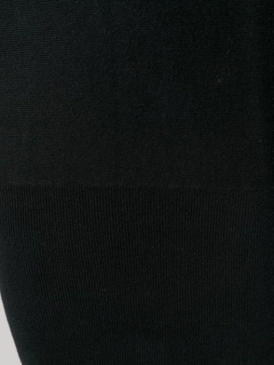 Shop Allude Cashmere Jumper Dress - Black