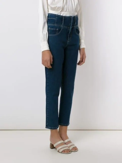 Shop Framed Jakarta Jeans In Blue