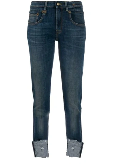 Shop R13 Skinny Jeans In Blue
