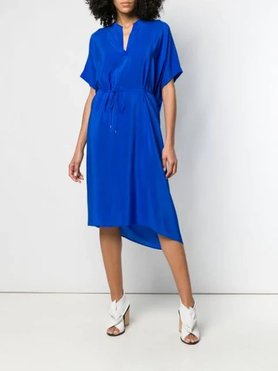 Shop Christian Wijnants Dipha Dress In Blue