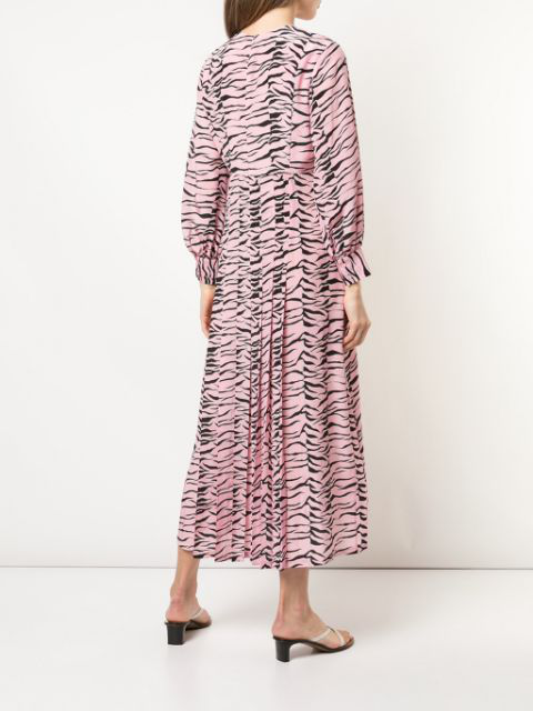rixo pink tiger dress