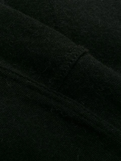 Shop Rick Owens Fine Knit Midi Skirt In Black