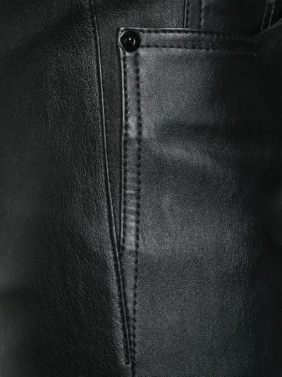SAINT LAURENT 紧身长裤 - 黑色