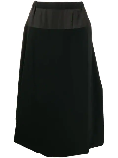 Zucca Puffball Hem Skirt In Black | ModeSens