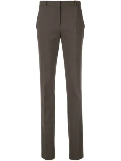 THE ROW SLIM-FIT TROUSERS - 棕色