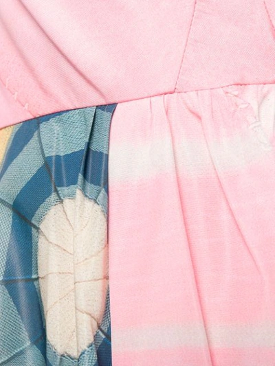 Shop Simone Rocha Printed Bubble Hem Dress In Pink