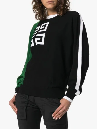 Shop Givenchy Classic Logo Sweater In Black