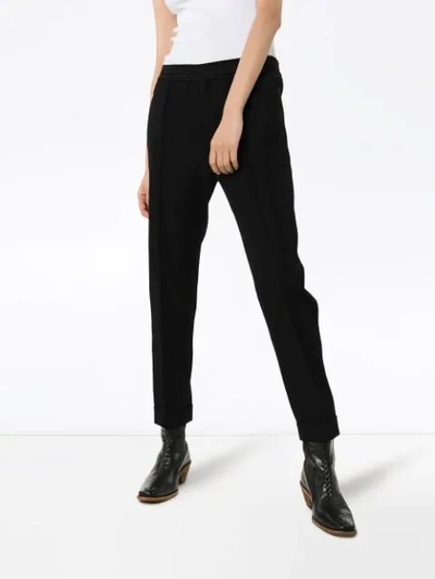 Shop Haider Ackermann Slim-leg Trousers In Black