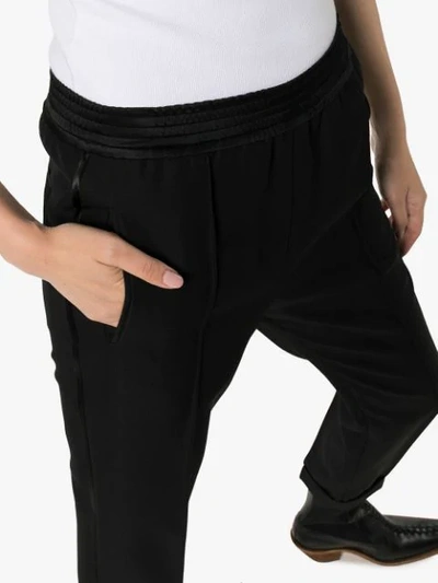 Shop Haider Ackermann Slim-leg Trousers In Black