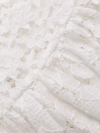 Shop Isabel Marant Étoile Floral Lace Dress In White