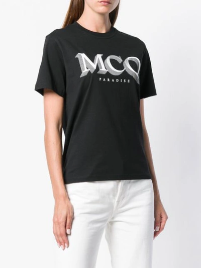 Shop Mcq By Alexander Mcqueen Mcq Alexander Mcqueen Paradise T-shirt - Black