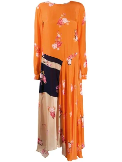 PREEN LINE SELENA DRESS - 橘色