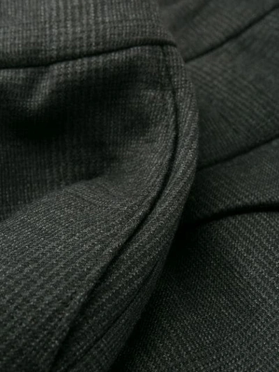 Shop Prada Tailored Flare Trousers In F0002 Black