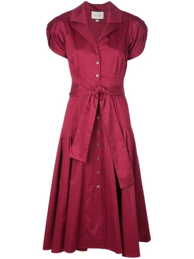 Shop Alexis 'rosetta' Kleid In Red