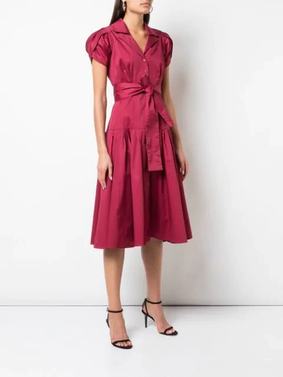 Shop Alexis 'rosetta' Kleid In Red