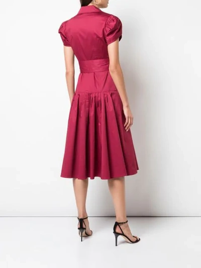 Shop Alexis 'rosetta' Kleid In Red