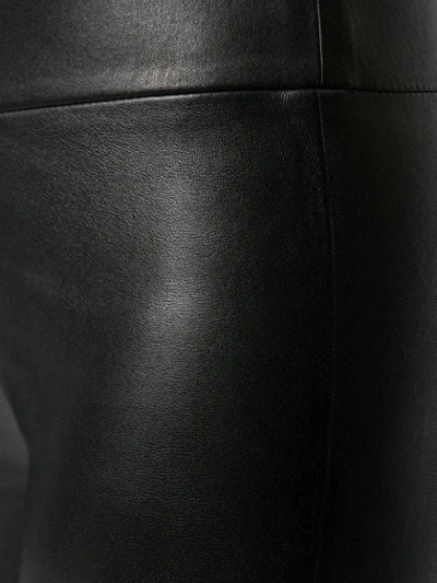 Shop Sprwmn Cropped Slim-fit Leggings In Black