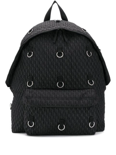 Shop Raf Simons X Eastpack Hoop Backpack In Black