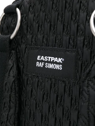 Shop Raf Simons X Eastpack Hoop Backpack In Black