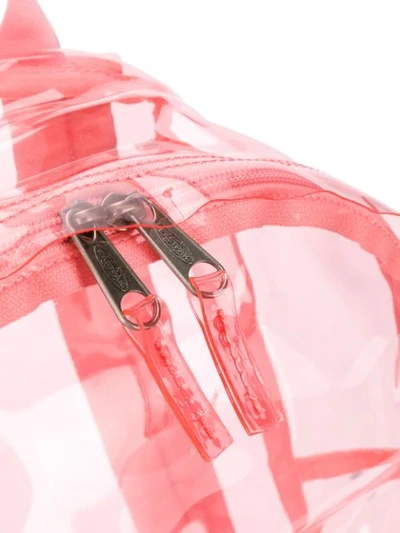 Shop Eastpak Clear Pink Backpack