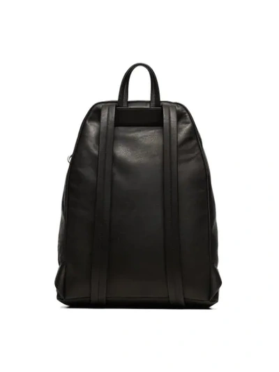 Shop Rick Owens Zipped Backpack - Black
