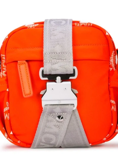 Shop Mcm Jemison Belt Bag In Orange