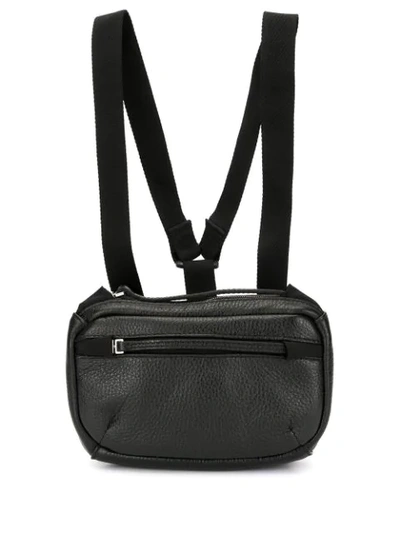 Shop Alyx Classic Belt Bag With Chest Harness In Black